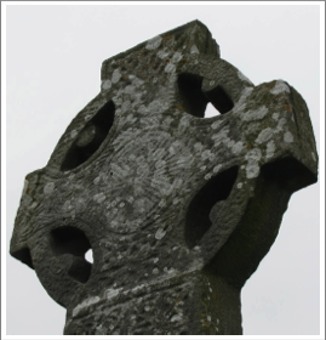 Kilfenora, West Cross, head, Co. Clare, Ireland