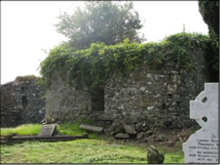 Dulane, County Meath, Ireland, ruins of church