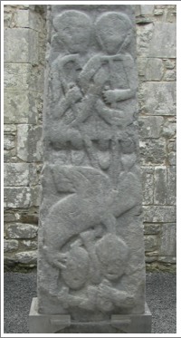 Kilfenora, Doorty Cross, shaft, Co. Clare, Ireland